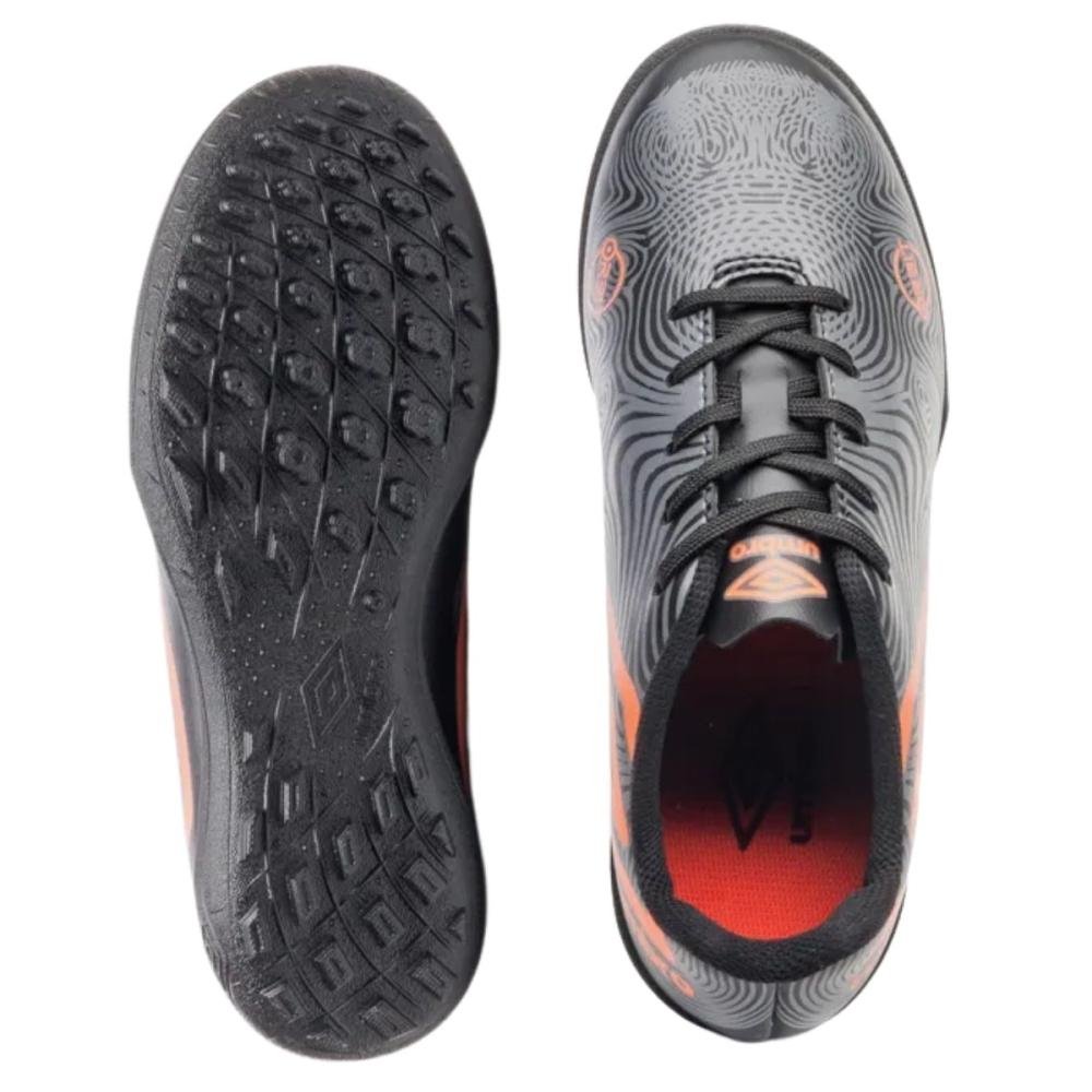 CHUTEIRA SOCIETY UMBRO ORBIT JR U07FB00179 Preto/Laranja 2