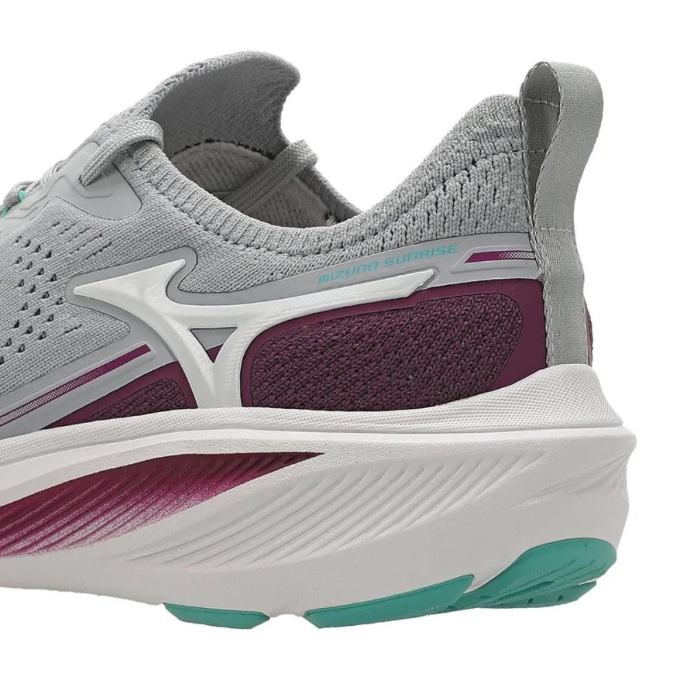 TÊNIS DE CORRIDA FEMININO MIZUNO SUNRISE Cinza/Roxo 7