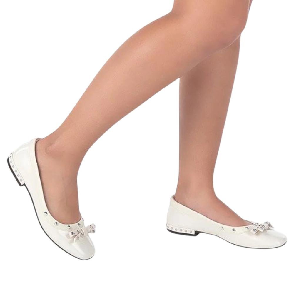 SAPATILHA LAÇO MOLECA 5820.204 Off White 2