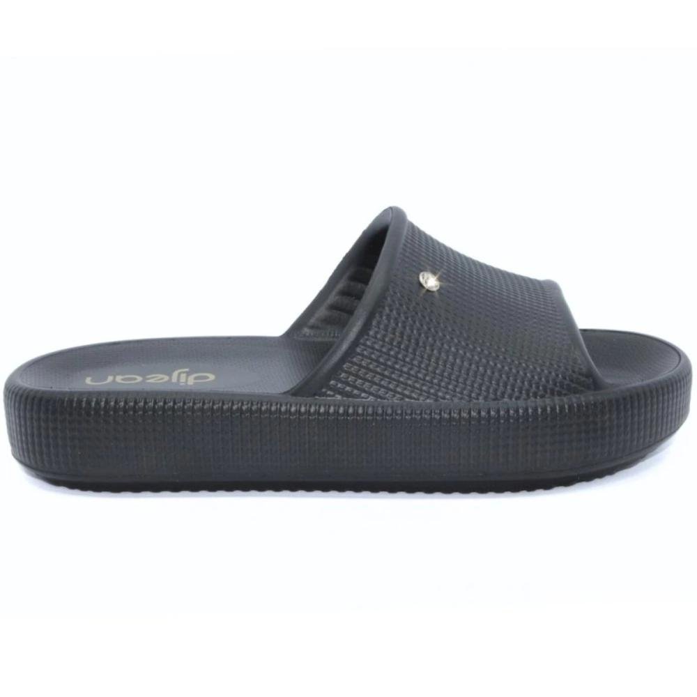 CHINELO SLIDE DIJEAN NUVEM 288  Preto 3