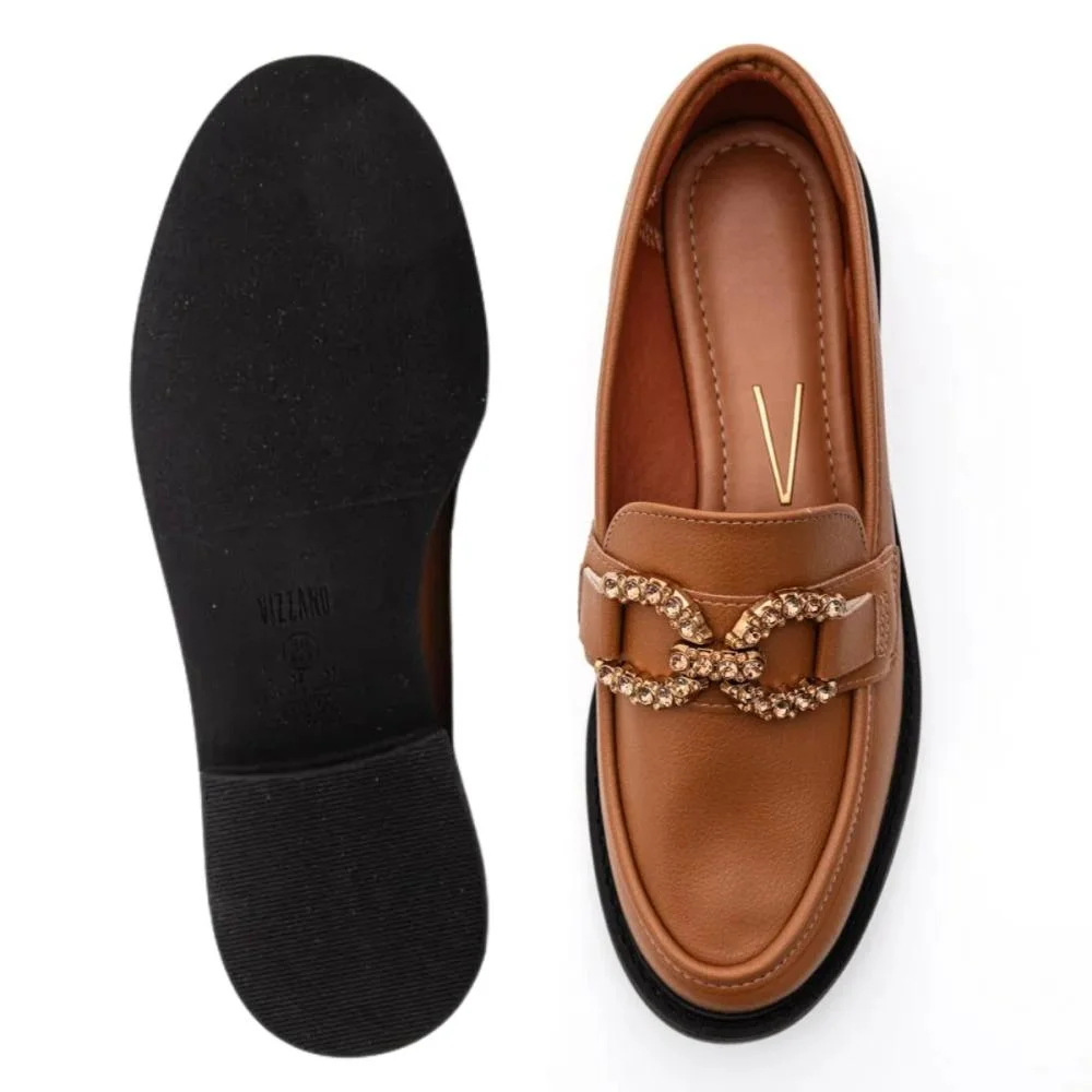 MOCASSIM VIZZANO STRASS 1453.101 Camel 3