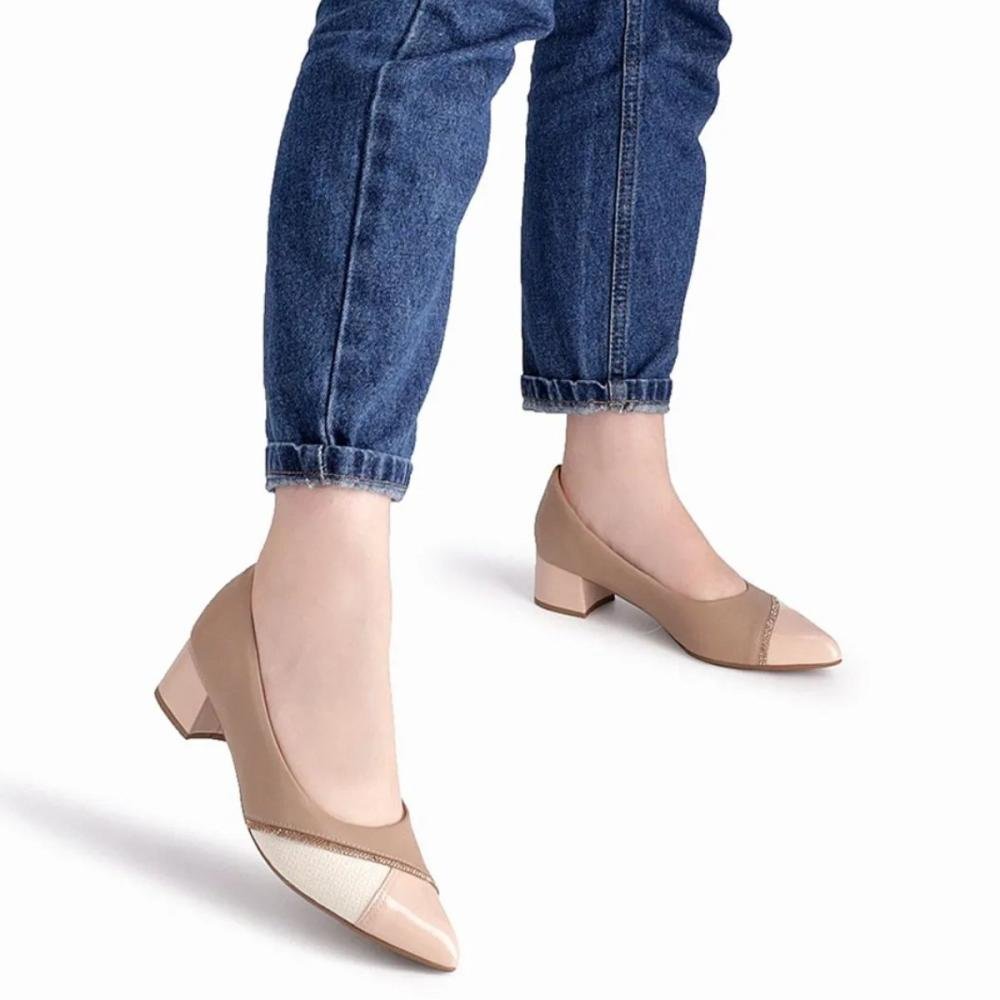 SCARPIN PICCADILLY TACI SALTO MÉDIO 739079 Rosé 4