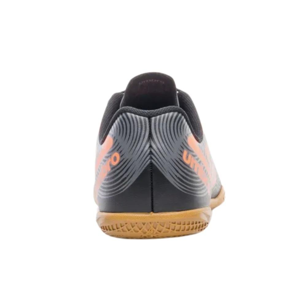 CHUTEIRA FUTSAL UMBRO ORBIT U01FB00152 Grafite/Preto/Laranja 5