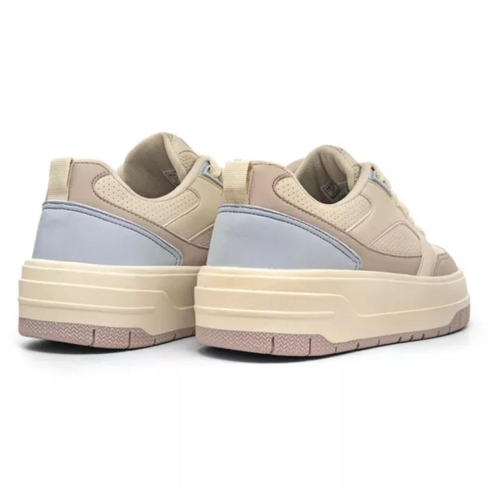 TÊNIS LOGUS CASUAL HARMONY FEMININO 22710 Off White 4