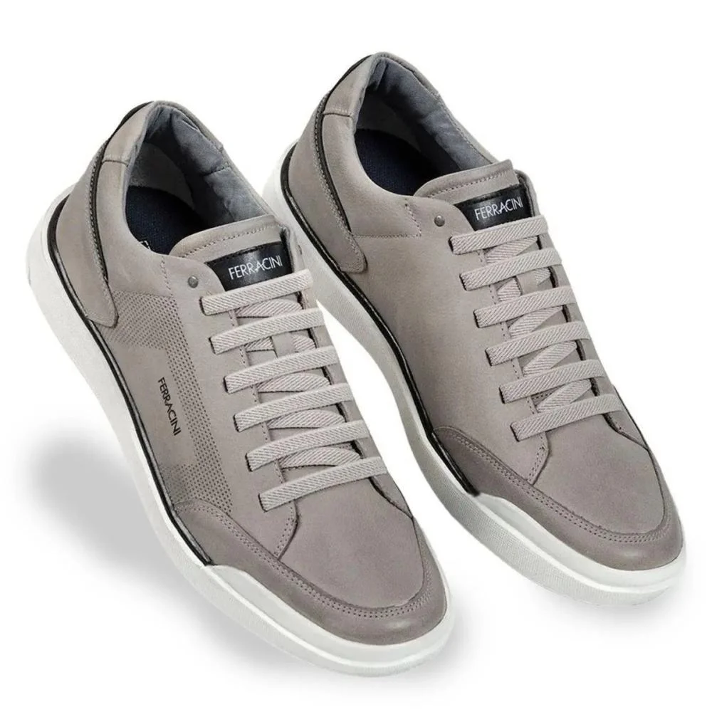 SAPATÊNIS FERRACINI CASUAL ROCK 1062  Cinza 2