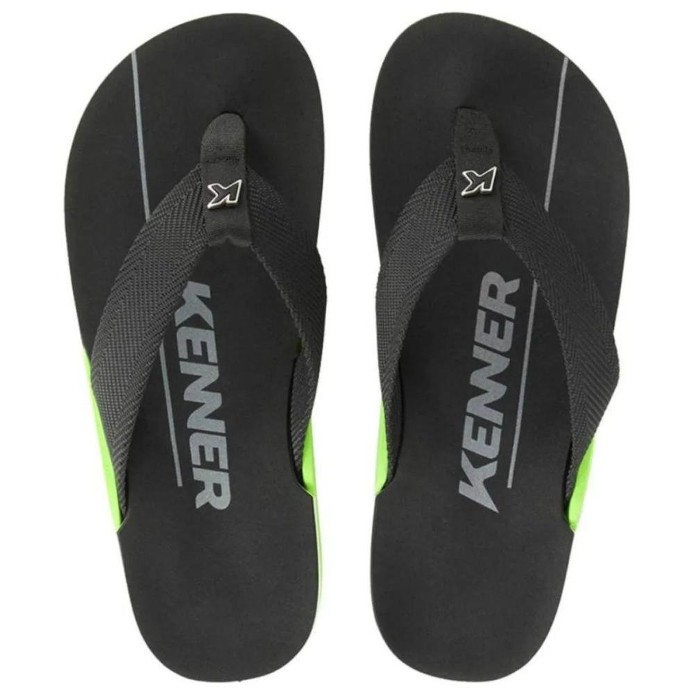 CHINELO KENNER NK6 PRO Preto/Verde 3