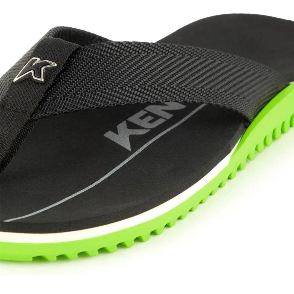 CHINELO KENNER NK6 PRO Preto/Verde 5
