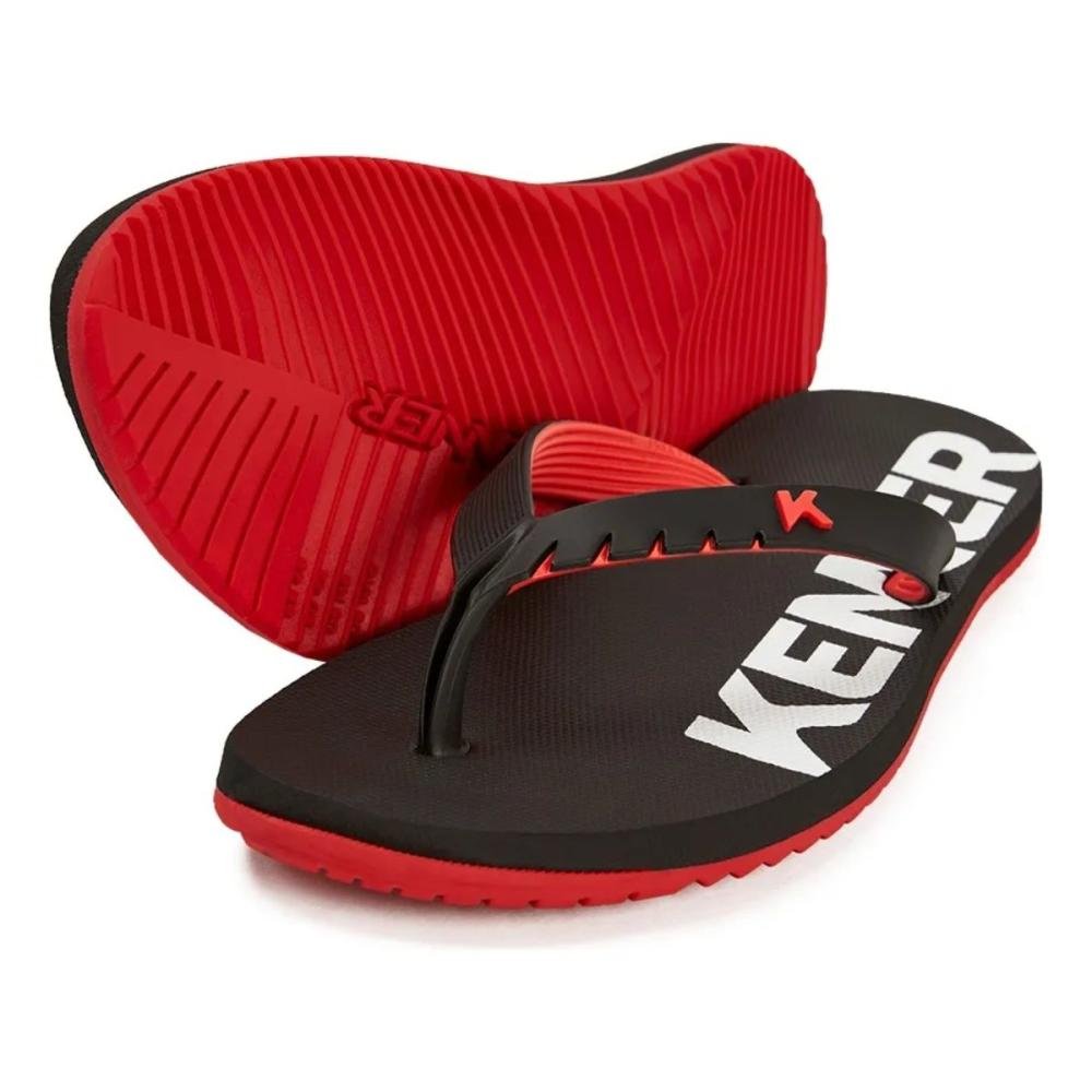 CHINELO KENNER RED Vermelho/Preto 2