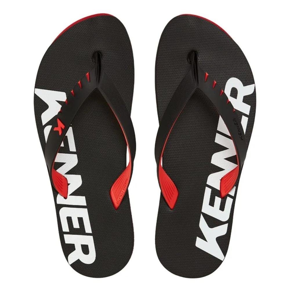 CHINELO KENNER RED Vermelho/Preto 3