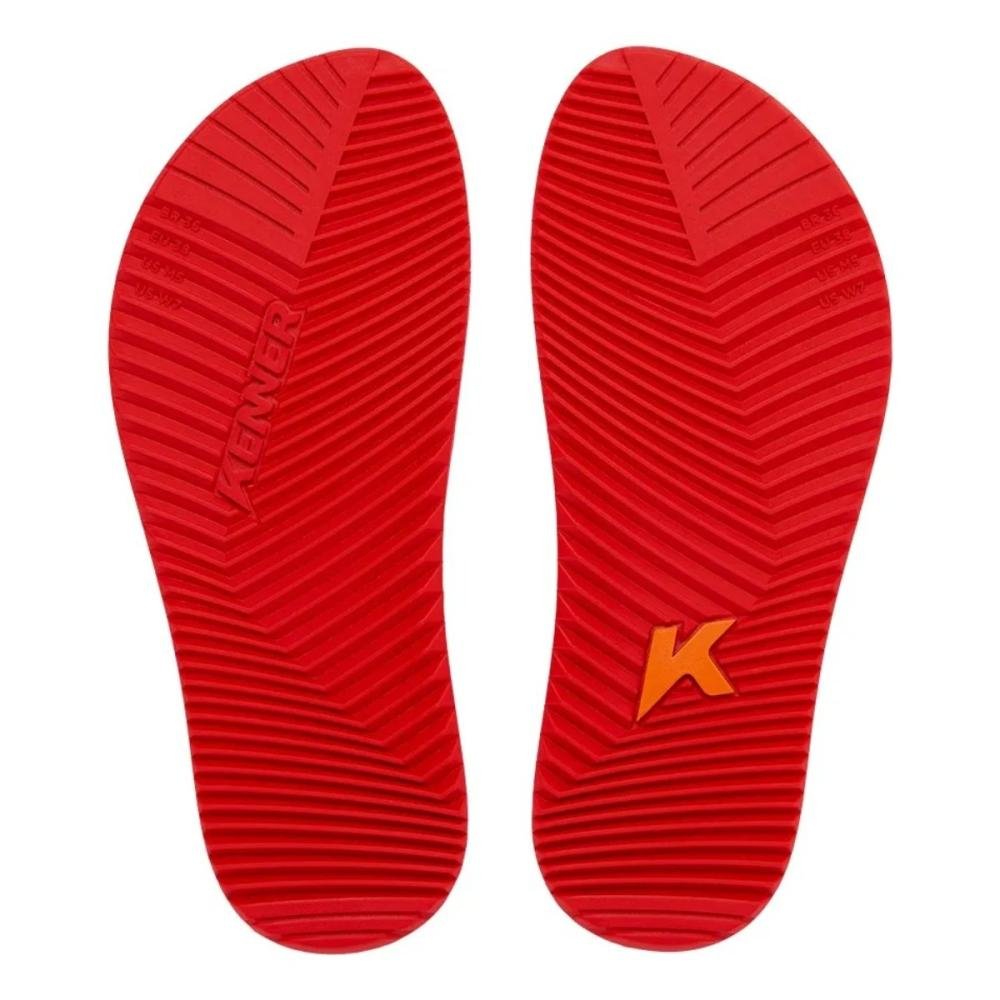CHINELO KENNER RED Vermelho/Preto 5