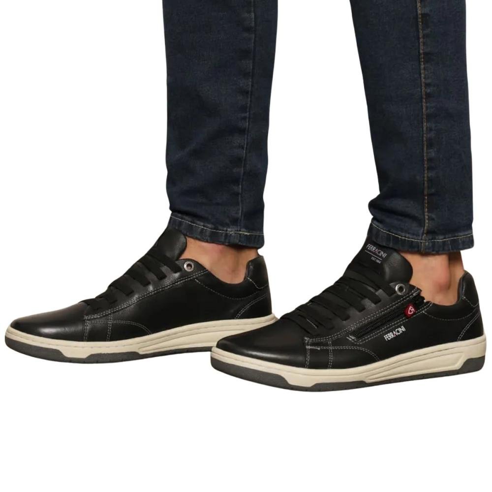 SAPATÊNIS FERRACINI MASCULINO VOX 8052 Preto 3