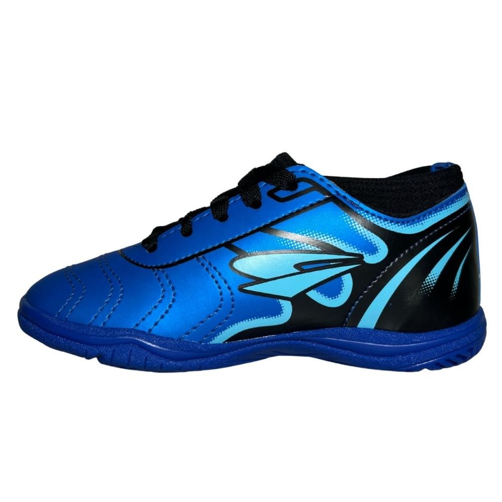 CHUTEIRA INFANTIL DRAY FUTSAL 5403.303 Azul/Preto 4
