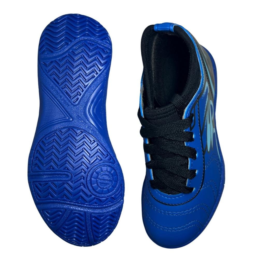 CHUTEIRA INFANTIL DRAY FUTSAL 5403.303 Azul/Preto 2