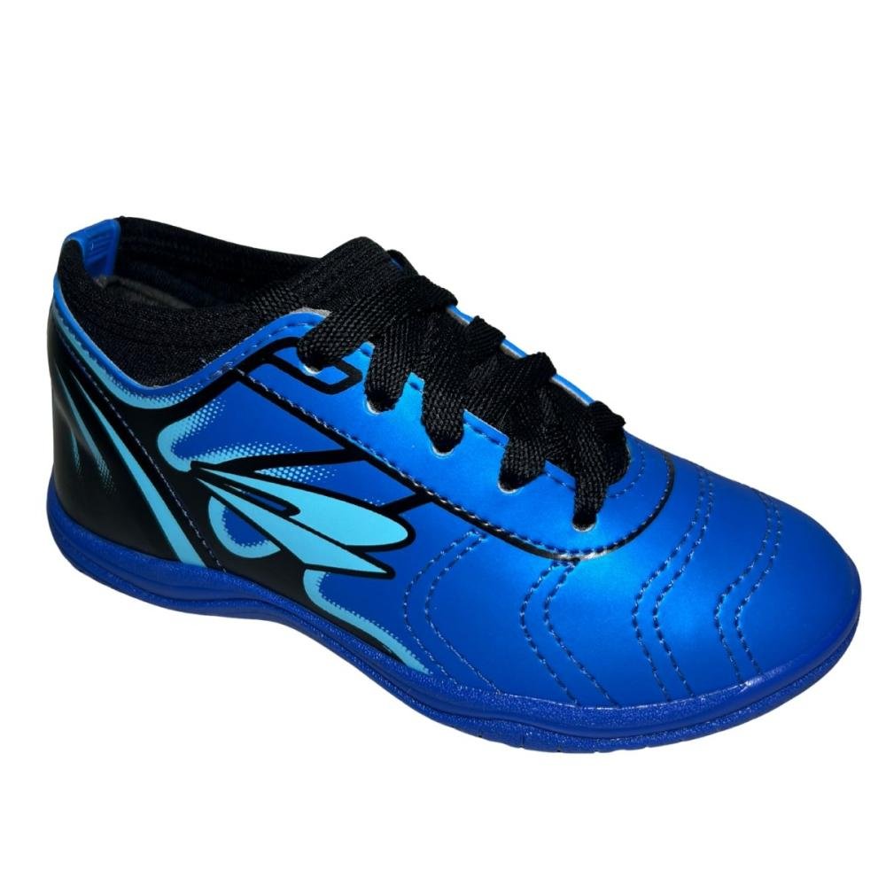 CHUTEIRA INFANTIL DRAY FUTSAL 5403.303 Azul/Preto 3