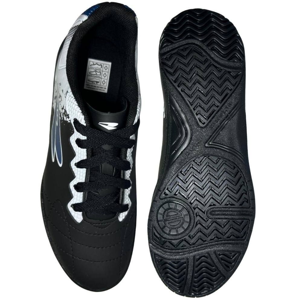 CHUTEIRA INFANTIL DRAY FUTSAL 5304.305 Preto/Azul Escuro 2