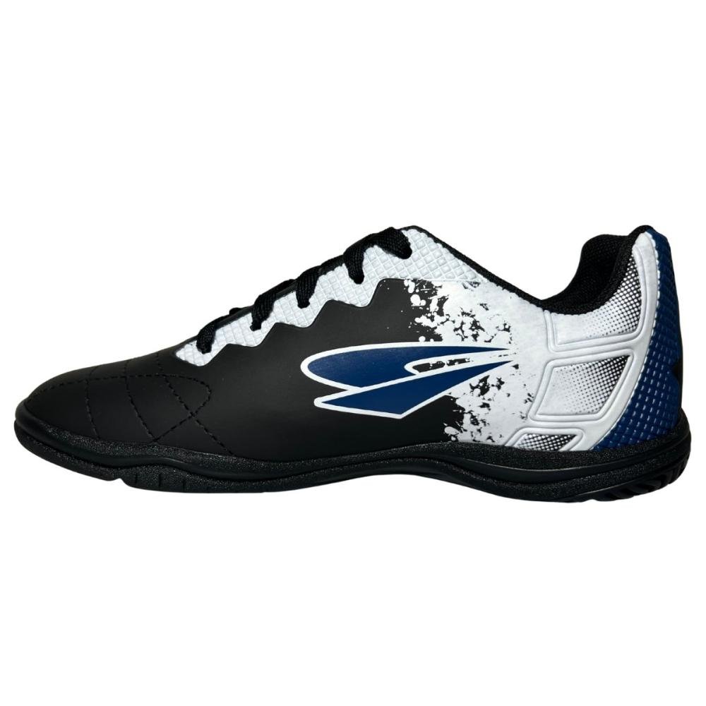 CHUTEIRA INFANTIL DRAY FUTSAL 5304.305 Preto/Azul Escuro 4