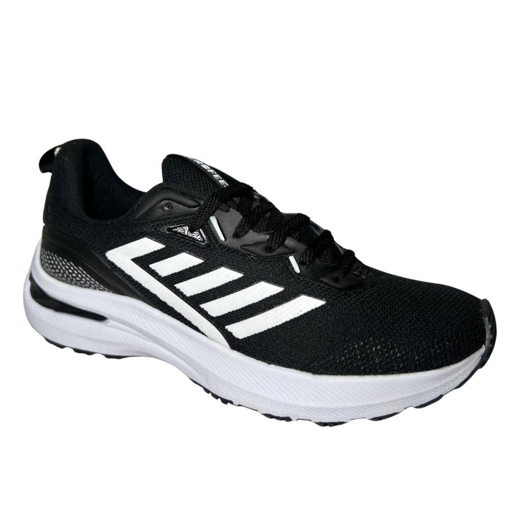 TÊNIS AEROFEET ESPORTIVO MASCULINO 2501 Preto/Branco 3