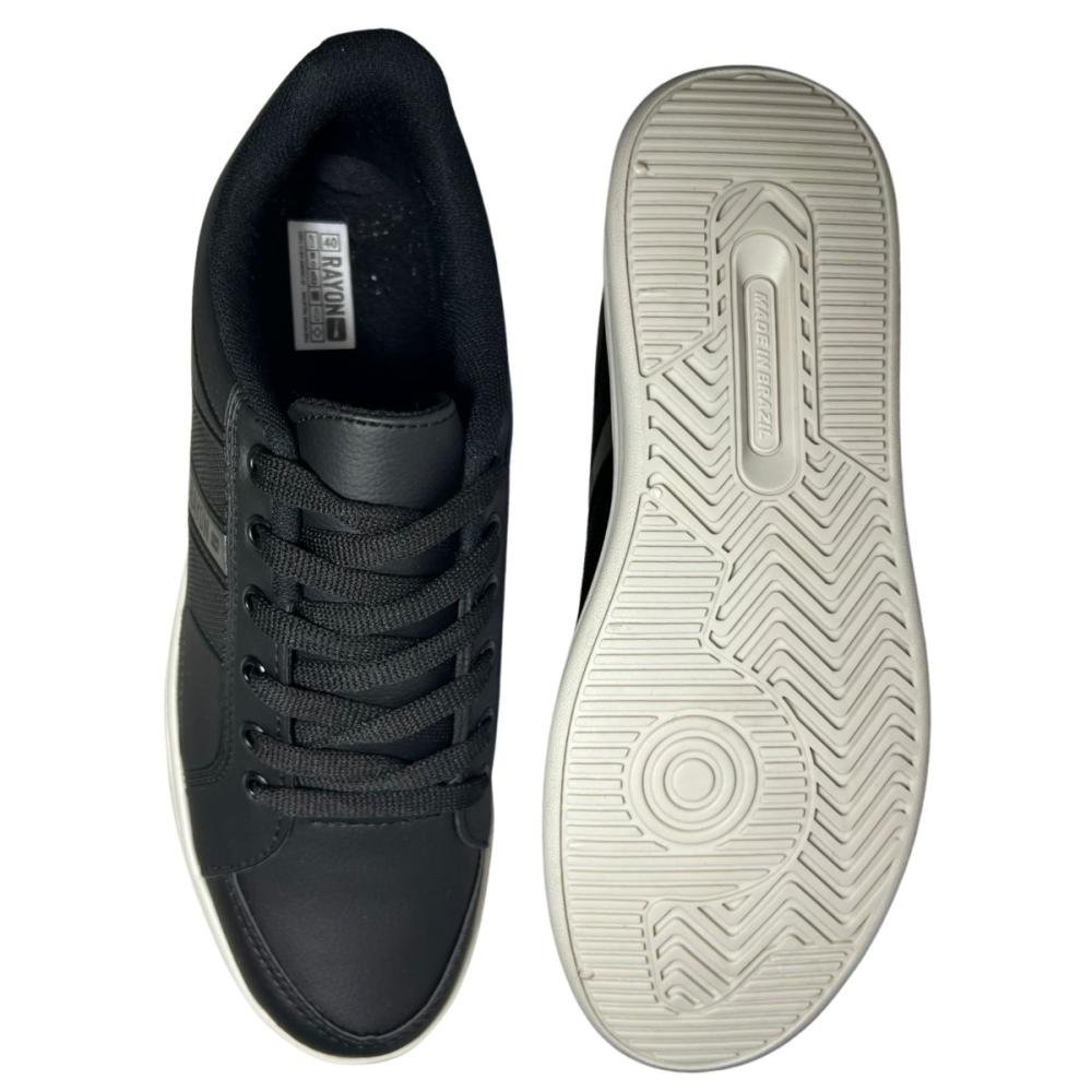 SAPATÊNIS RAYON CONFORT R1701 Preto 2