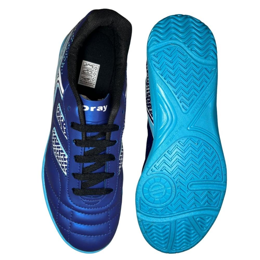 CHUTEIRA DRAY FUTSAL MASCULINA 305.306 Azul Escuro/Azul Claro 2