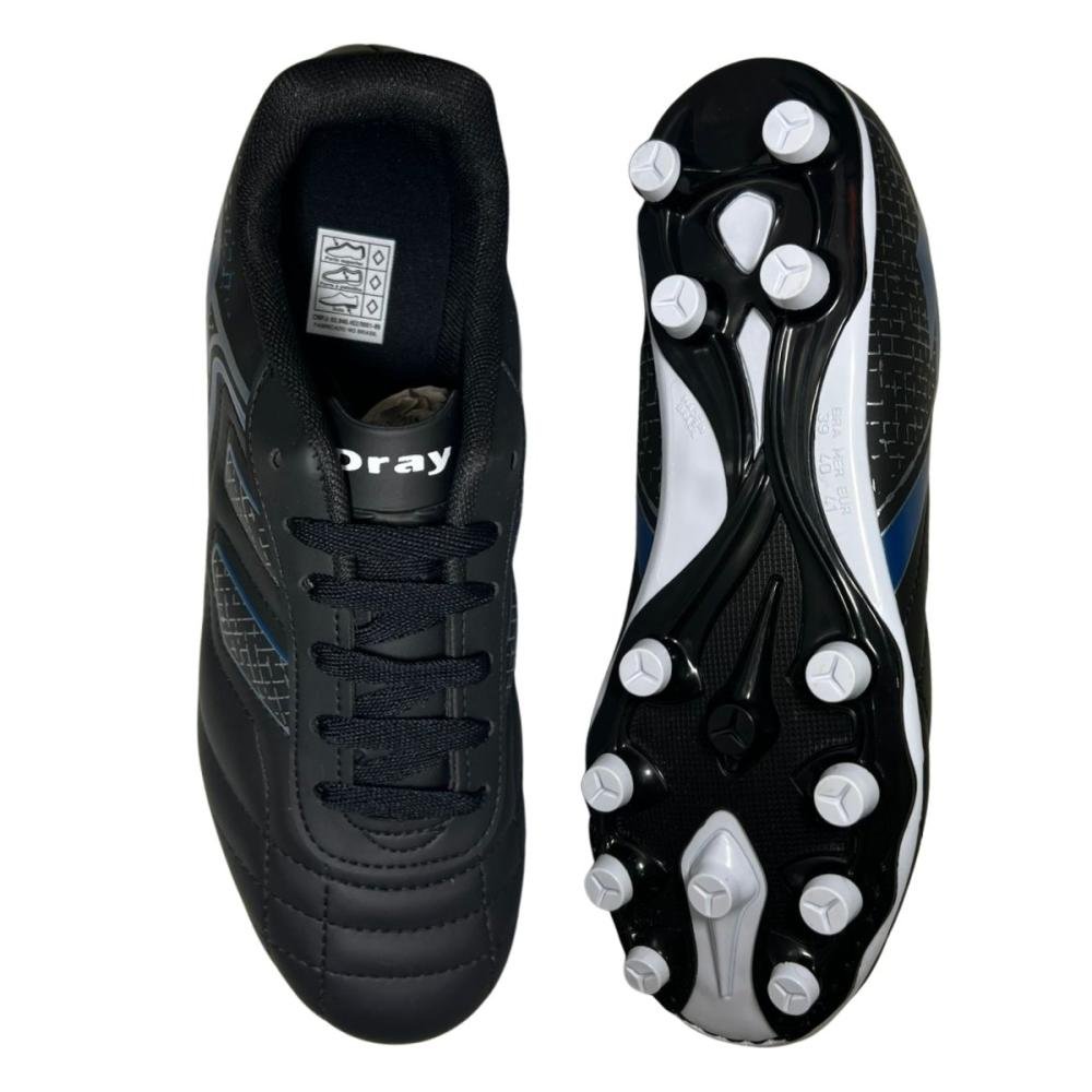 CHUTEIRA DRAY CAMPO MASCULINA 305.120 Preto/Azul Escuro 2