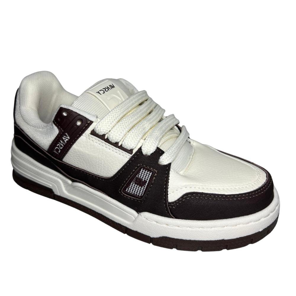 TÊNIS VANSCY SKATE MASCULINO V3855 Preto/Branco 3