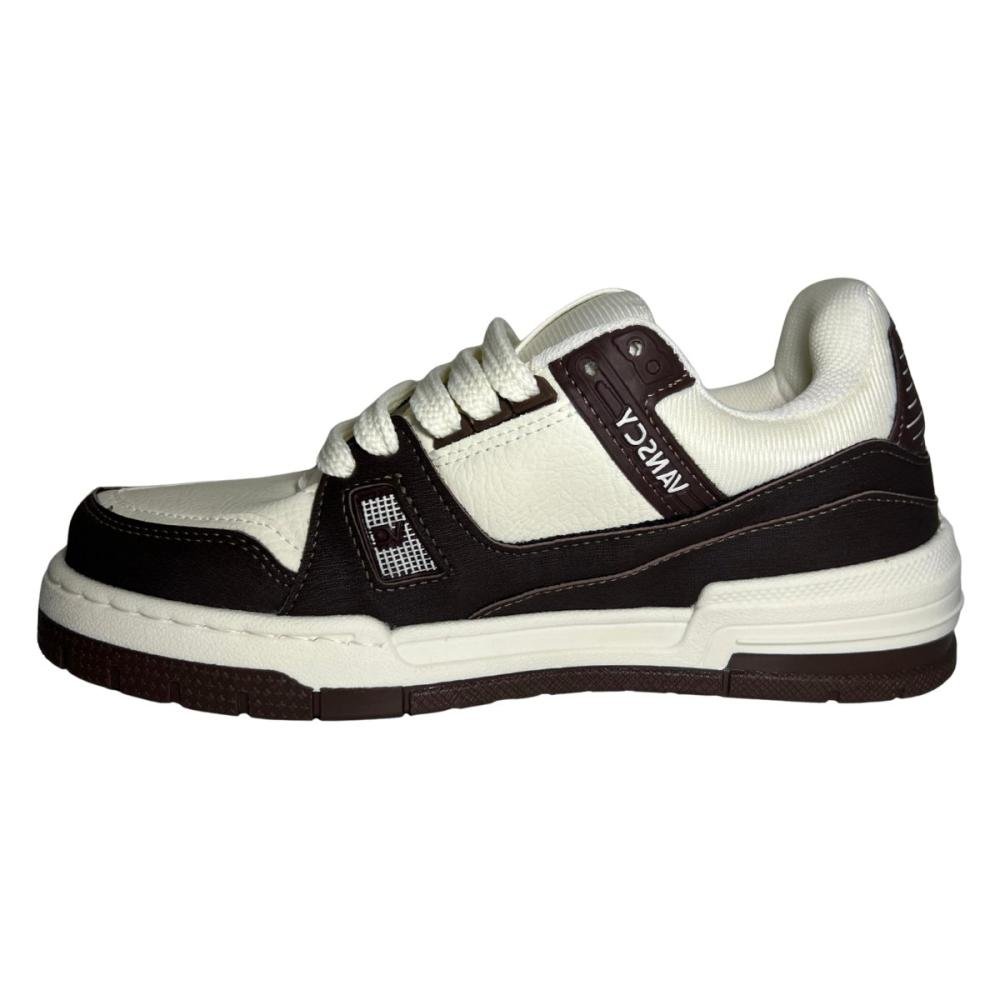 TÊNIS VANSCY SKATE MASCULINO V3855 Preto/Branco 4