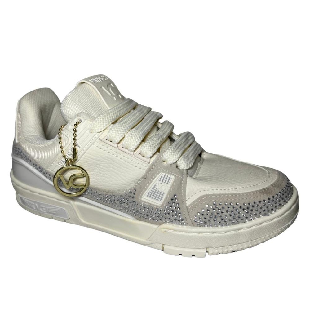 TÊNIS VANSCY SKATE FEMININO V3845 Off White 3