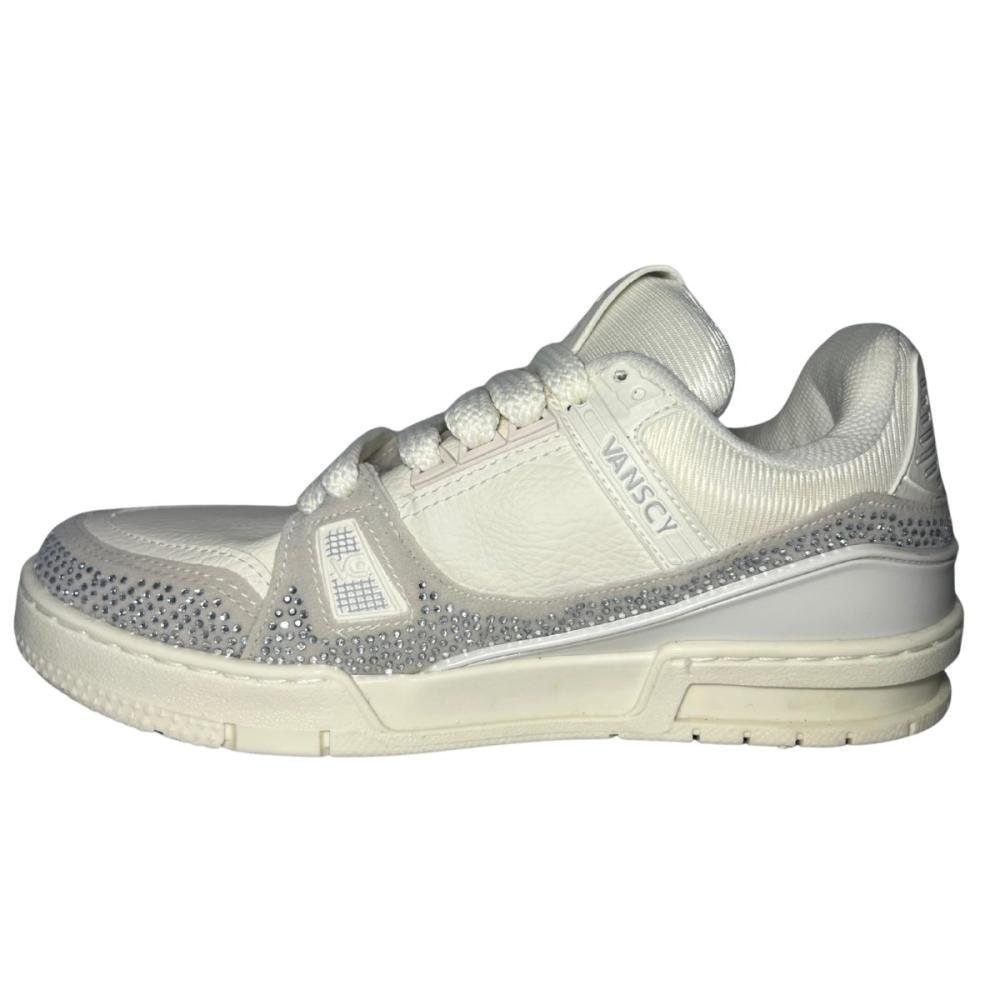 TÊNIS VANSCY SKATE FEMININO V3845 Off White 4