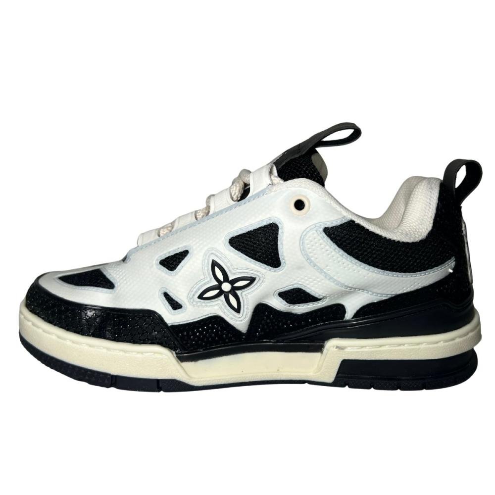 TÊNIS VANSCY SKATE FEMININO V4285 Preto/Branco 4