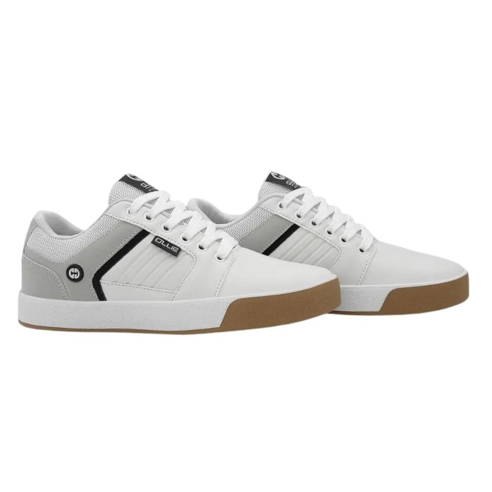 TÊNIS OLLIE MONSTER 3 INFANTIL Branco/Cinza 2