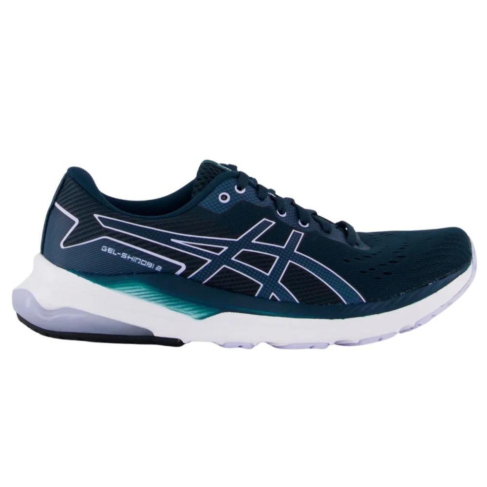 TÊNIS ASICS GEL-SHINOBI FEMININO Azul/Branco