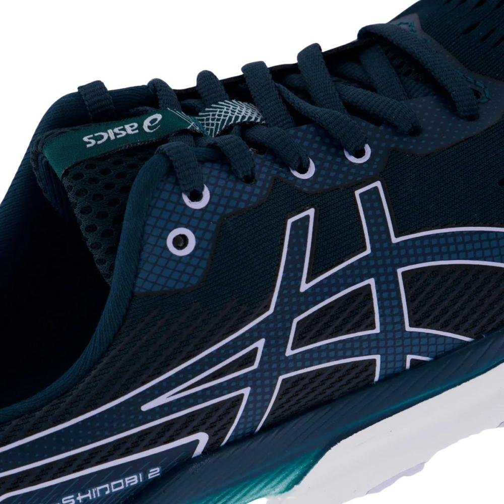 TÊNIS ASICS GEL-SHINOBI 2 FEMININO Azul/Branco 5