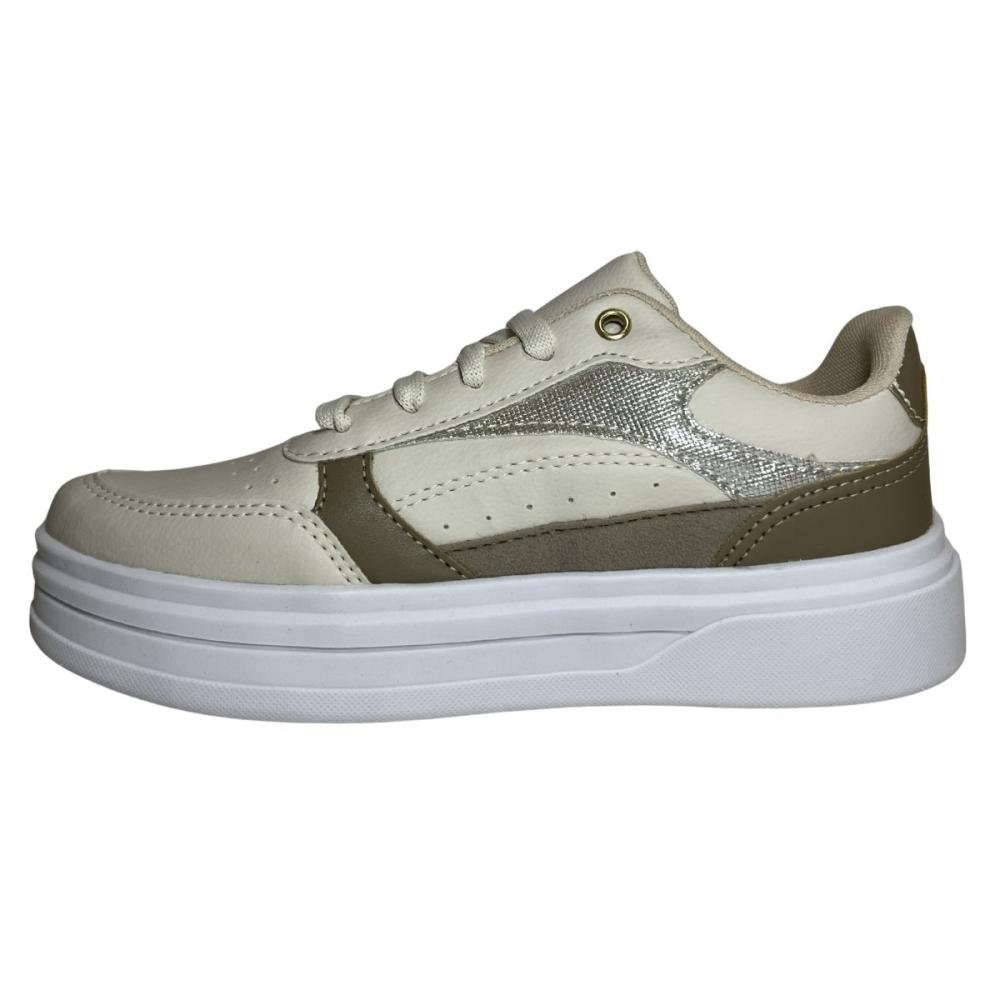 TÊNIS OLIMPAK CASUAL FEMININO 2512/83 Off White 4
