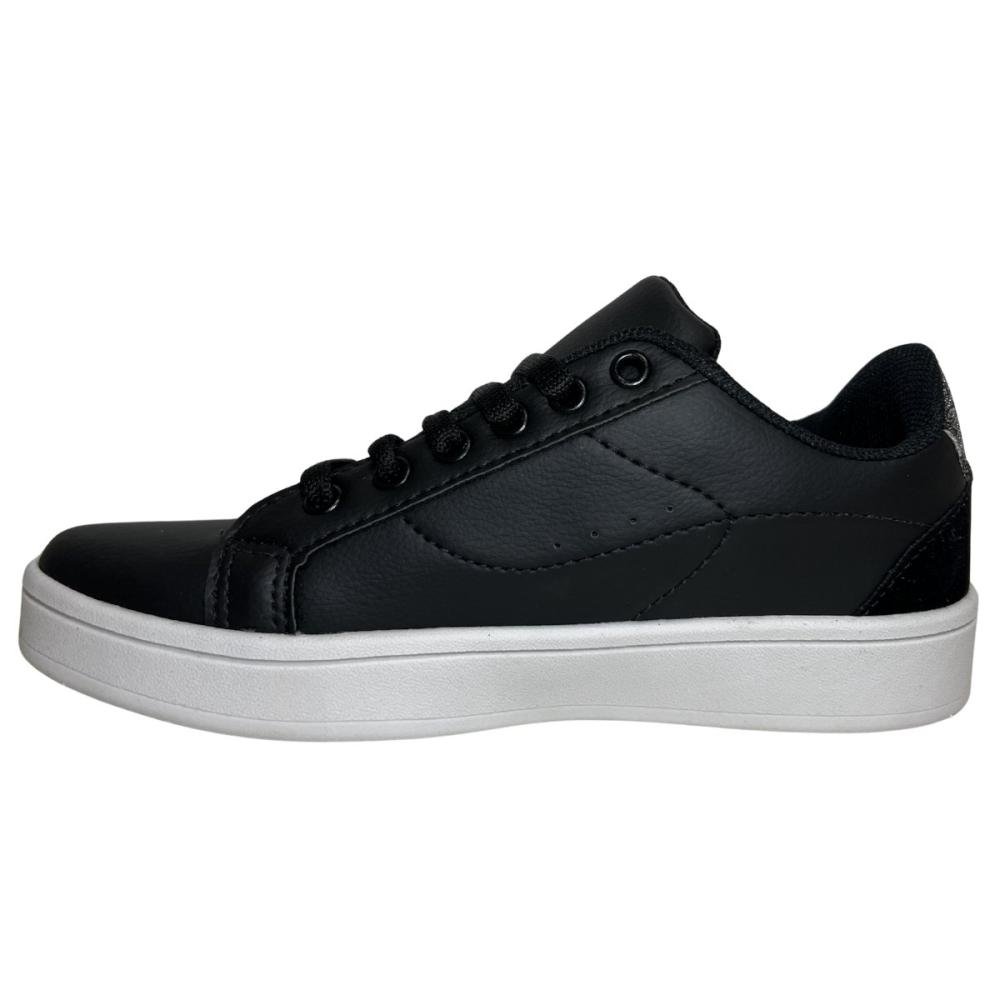 TÊNIS OLIMPAK CASUAL FEMININO 2517/77 Preto/Branco 4