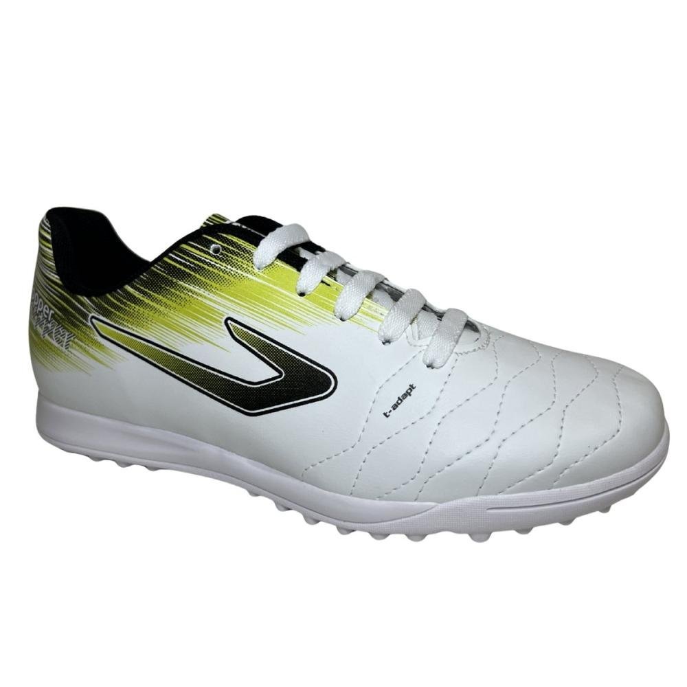 CHUTEIRA TOPPER SOCIETY FLAME Branco/Verde 3