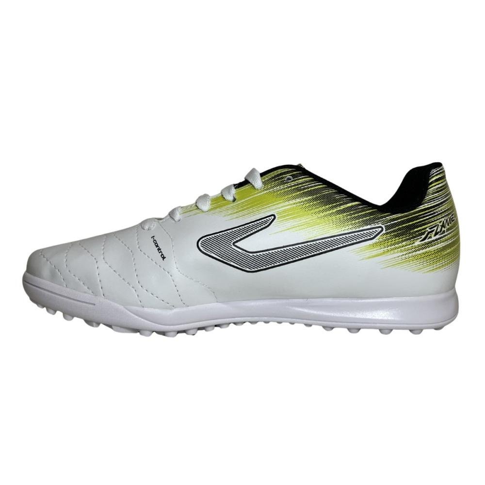 CHUTEIRA TOPPER SOCIETY FLAME Branco/Verde 4