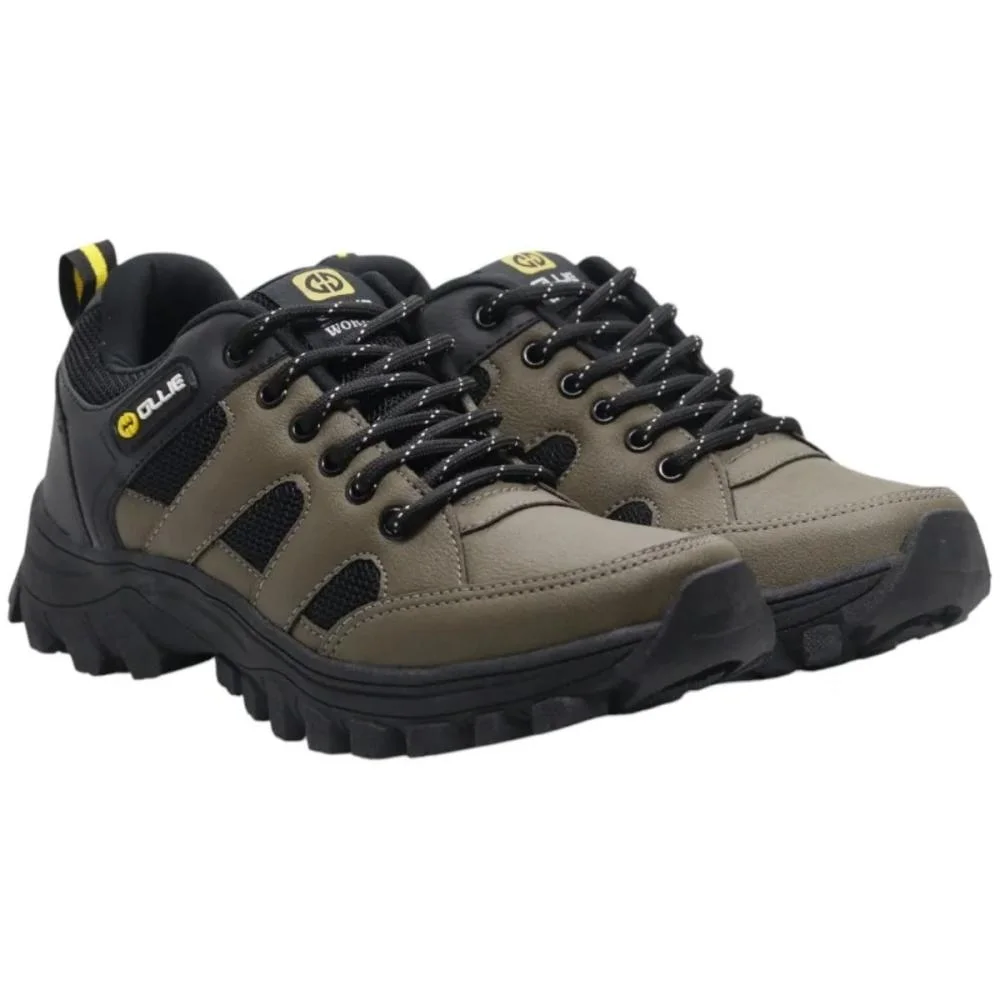 BOTA TREKKING OLLIE BRONCOS MASCULINO Bege/Preto 2
