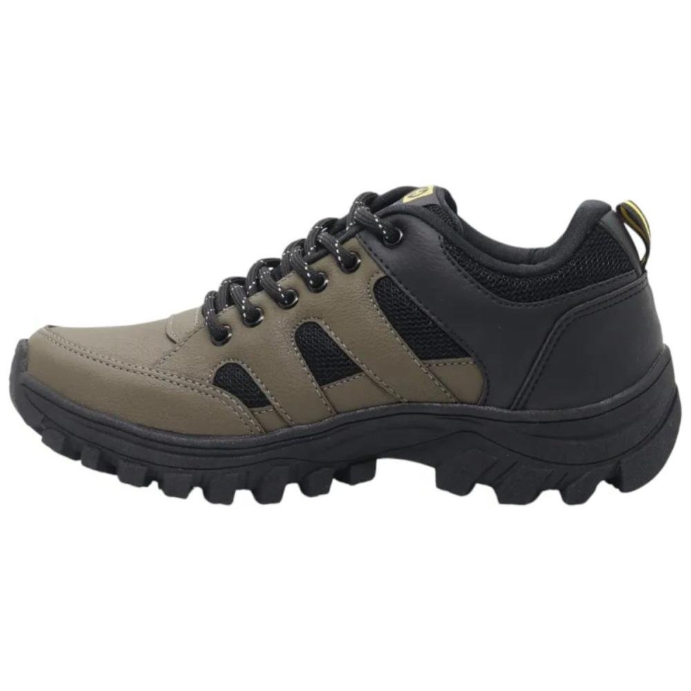 BOTA TREKKING OLLIE BRONCOS MASCULINO Bege/Preto 5