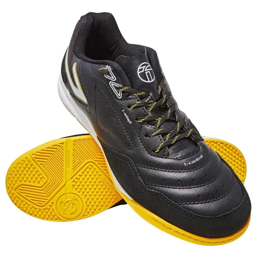 CHUTEIRA FUTSAL TOPPER DOMINATOR CLUB V Preto/Amarelo 3