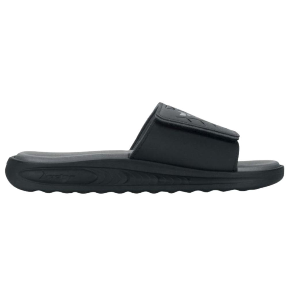CHINELO SLIDE RIDER R SOFT PLUS 12529 Preto/Cinza 2