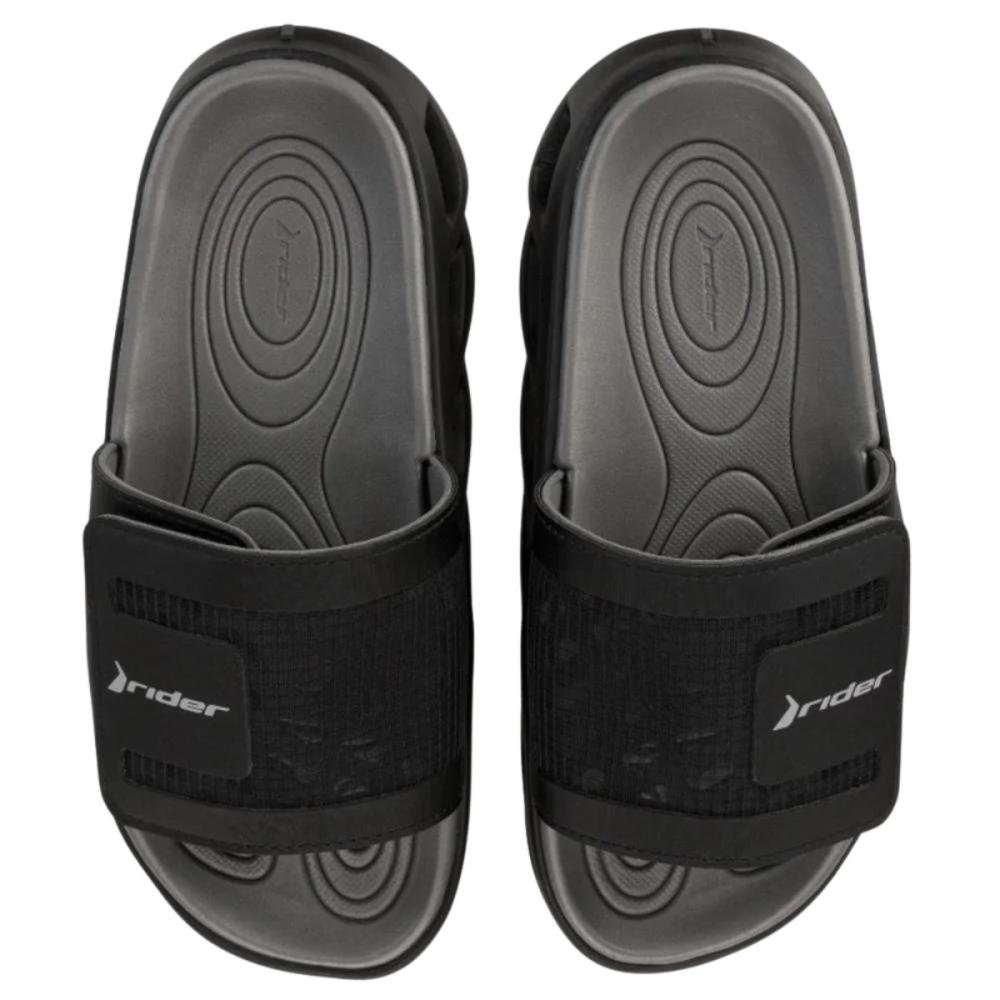 CHINELO SLIDE RIDER R POWER 12444 Preto/Cinza 6