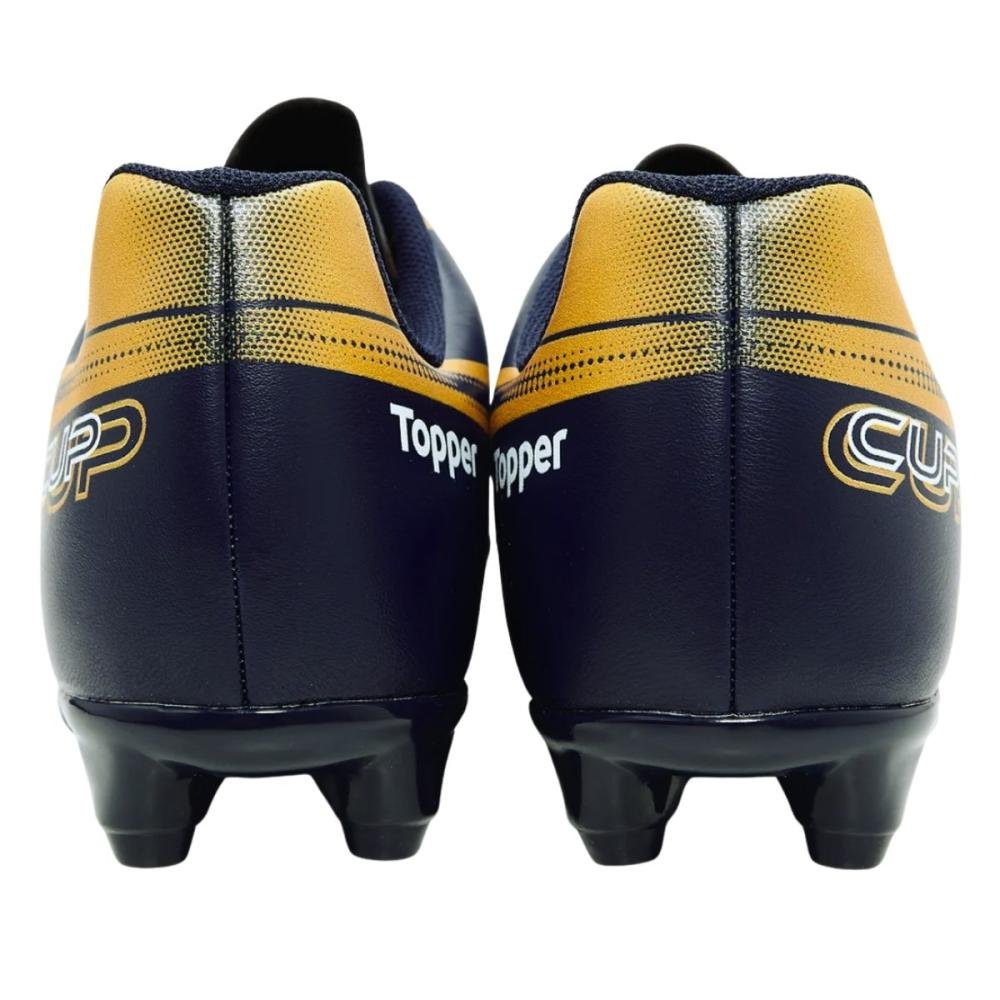 CHUTEIRA CAMPO TOPPER CUP VIII Preto/Ouro 4