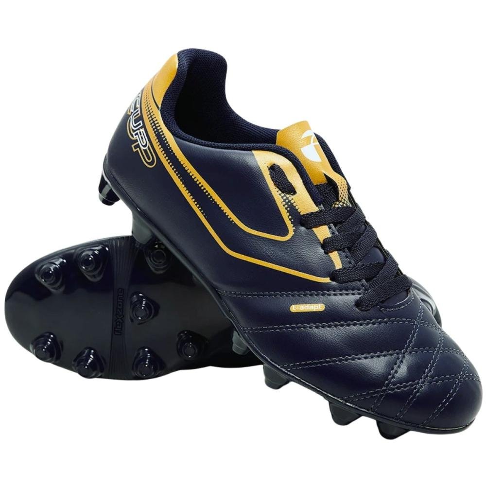 CHUTEIRA CAMPO TOPPER CUP VIII Preto/Ouro 3