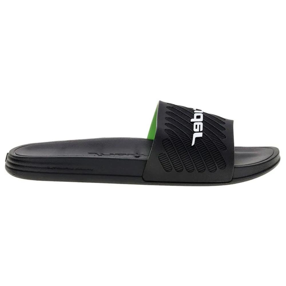 CHINELO SLIDE RIDER FREE II 12323 Preto/Branco 2
