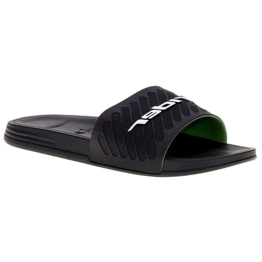 CHINELO SLIDE RIDER FREE II 12323 Preto/Branco 3