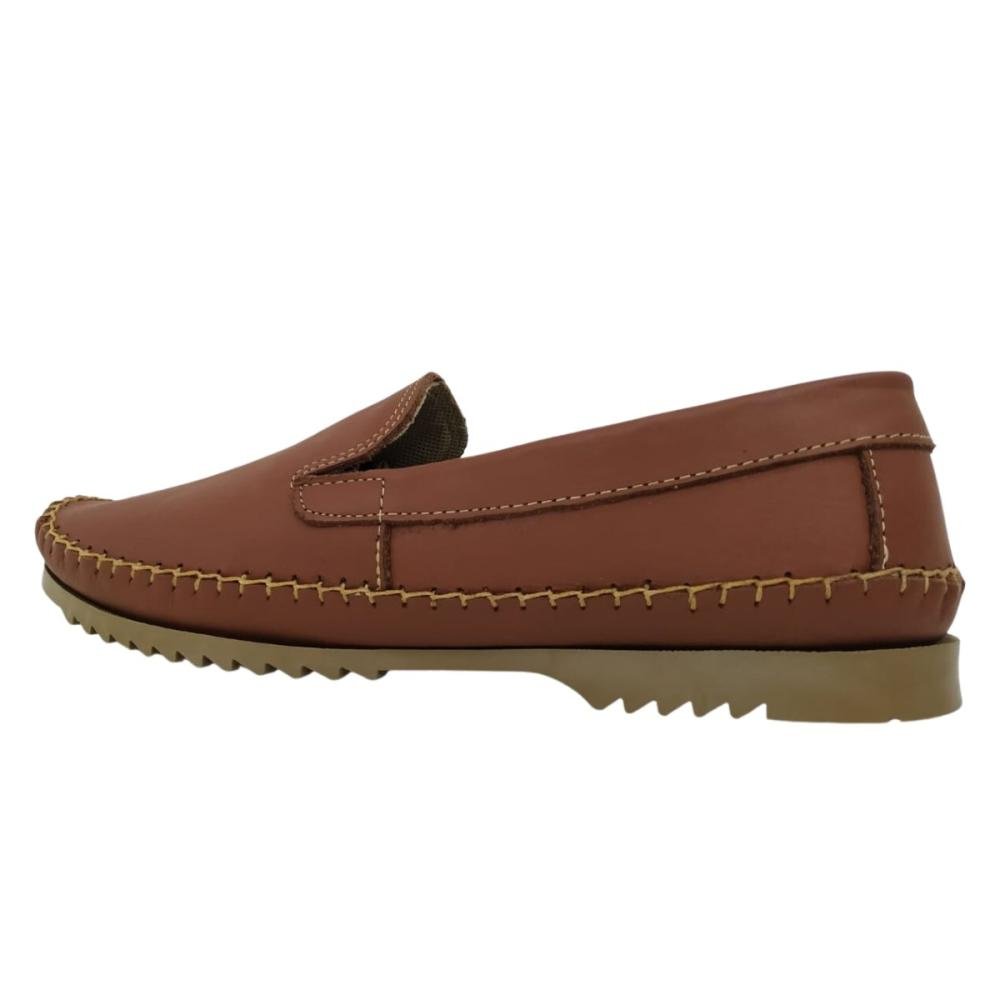 SAPATO MOCASSIM MARINOS 050 Marrom Claro 4
