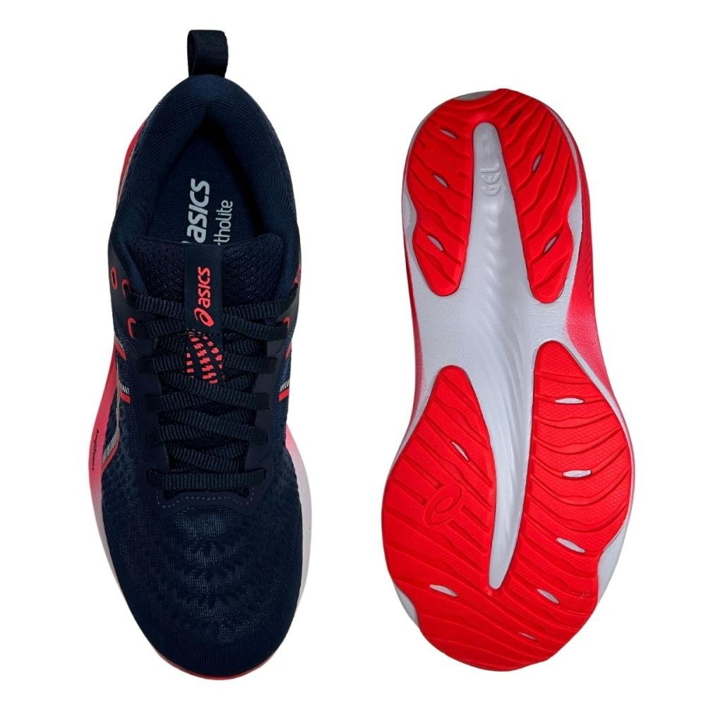 TÊNIS ASICS GEL-SHOGUN 8 MASCULINO Azul Escuro/Rosa 3