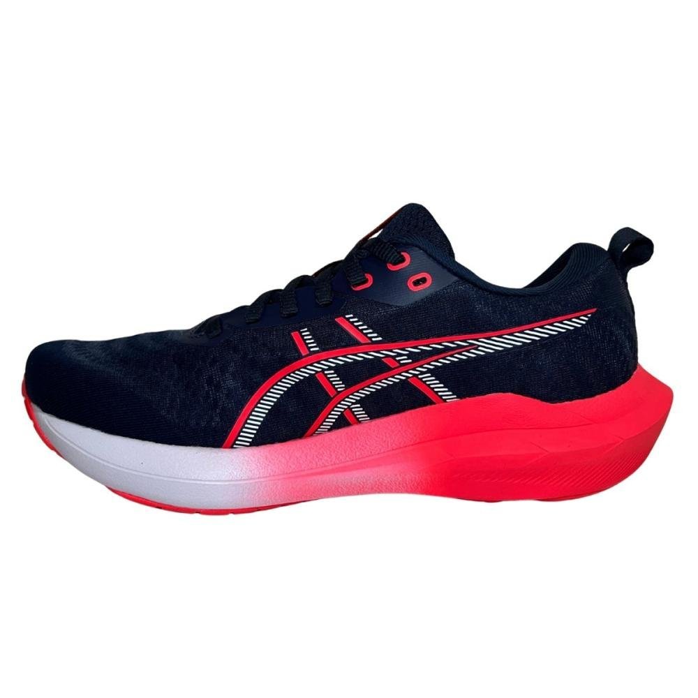 TÊNIS ASICS GEL-SHOGUN 8 MASCULINO Azul Escuro/Rosa 4