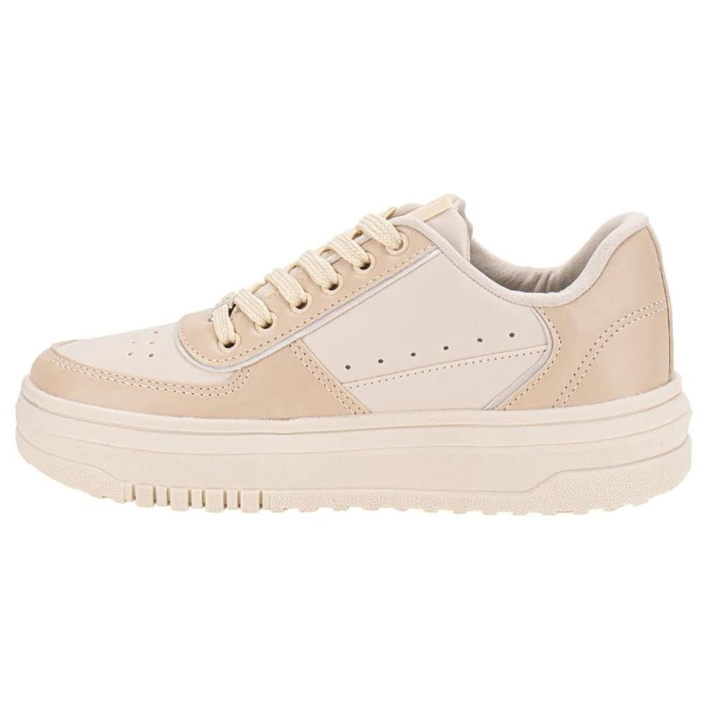 TÊNIS OLLIE VICK FEMININO CASUAL Bege 3