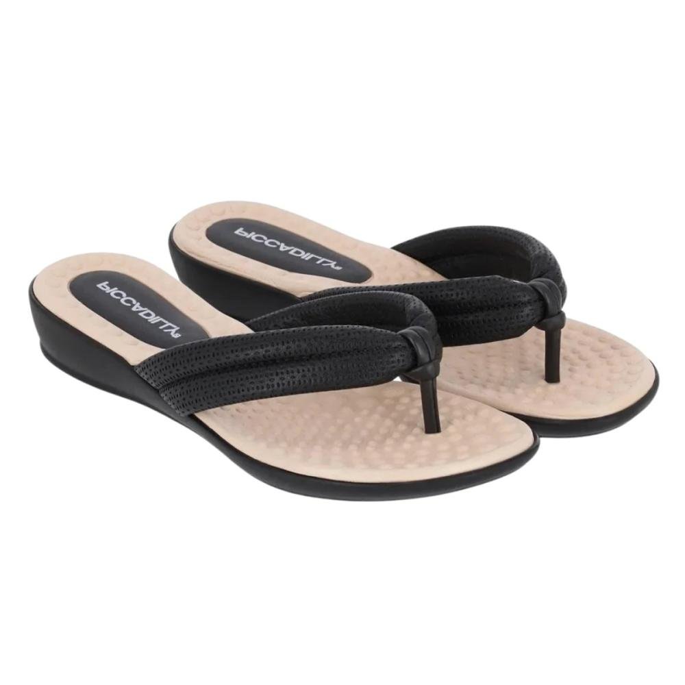TAMANCO PICCADILLY CAMILA RASTEIRA 500401 Preto/Bege 2